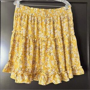NWOT SHEIN Curve size 1XL pull on skirt with elastic waistband
